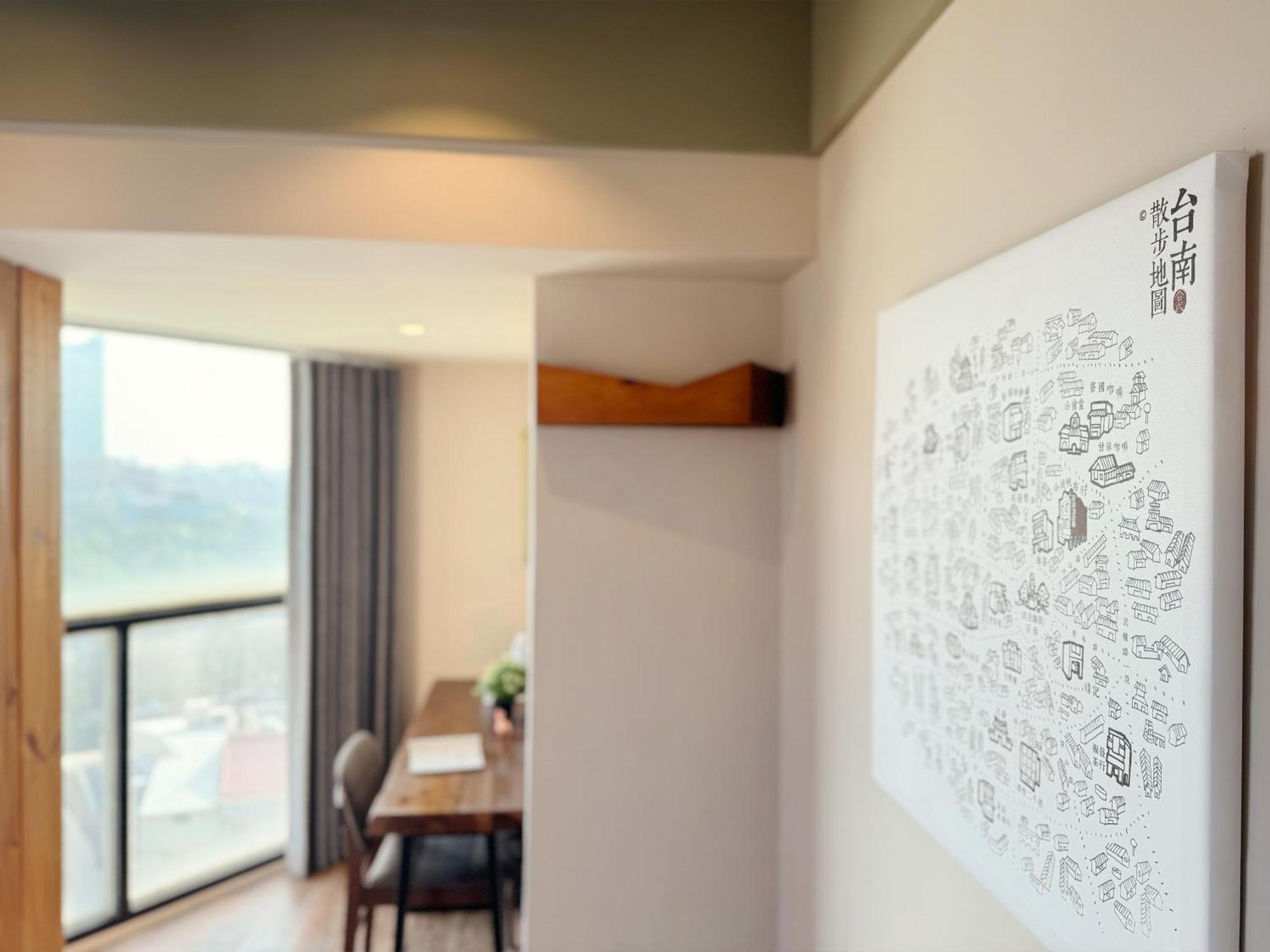 Roaders Hotel Tainan Chengda الغرفة الصورة